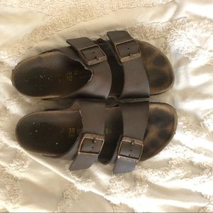 Brown Birkenstock’s